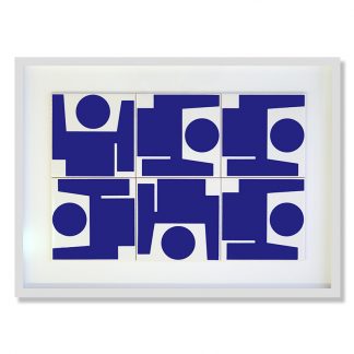 Moldura com 6 azulejos SESC 504