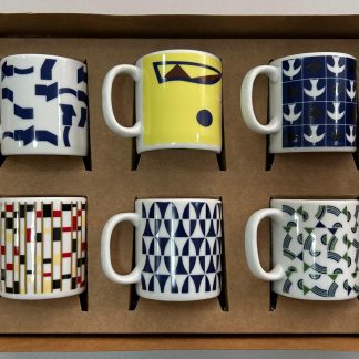 Embalagem c/berço para 6 canecas 110ml