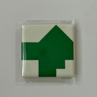 Imã azulejo Aeroporto JK - peça verde