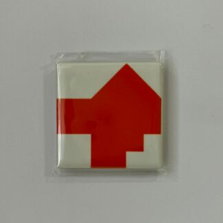 Imã azulejo Aeroporto JK - peça laranja