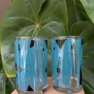 Jogo de copos Afresco do Brasília Palace Hotel (detalhe)