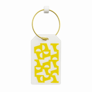Tag de mala - Escola Classe 316 Sul padrão amarelo